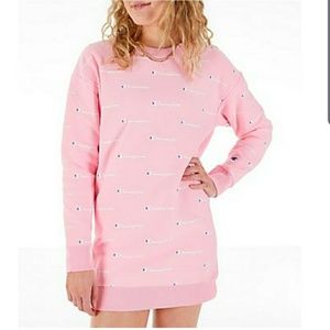 Champion Crew Neck Sweater Dress